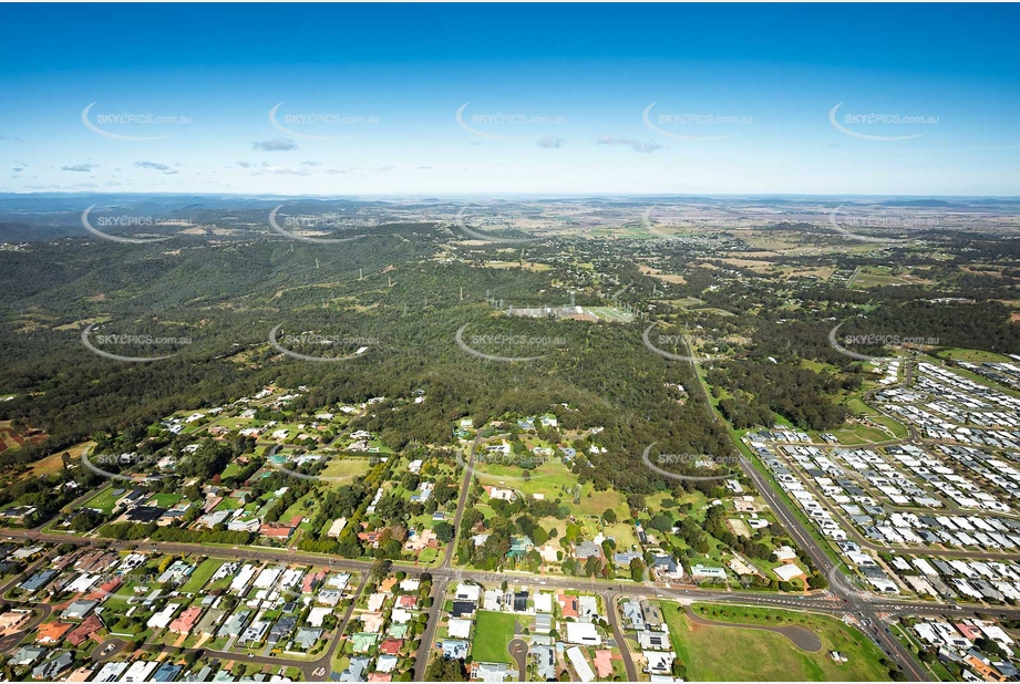 Aerial Photo Kearneys Spring QLD Aerial Photography