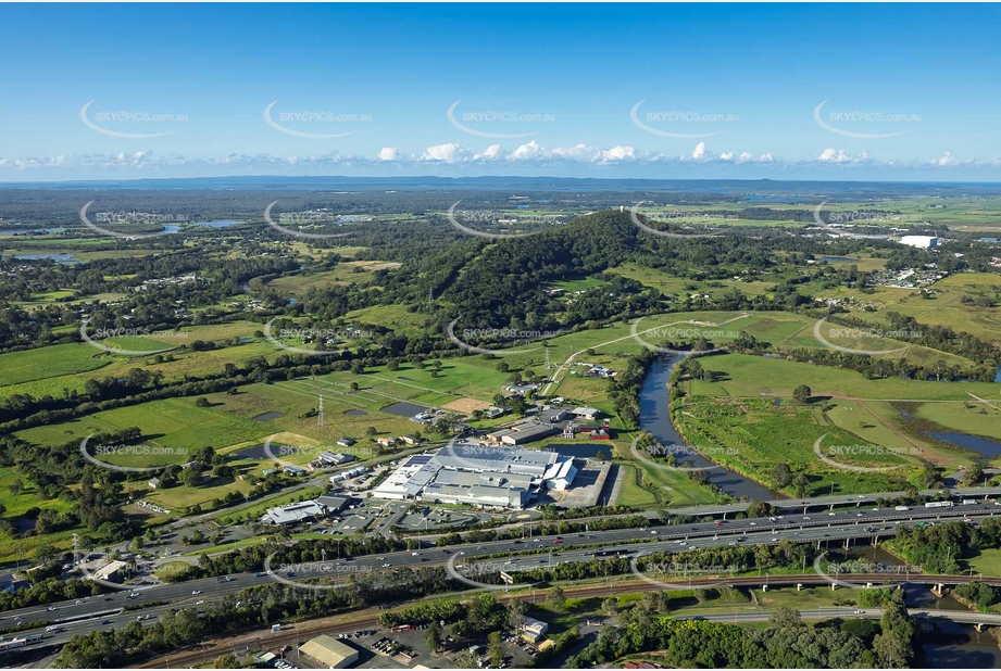 Aerial Photo Distillery Road Market Eagleby