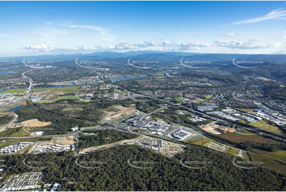 Aerial Photo Coomera Hospital Construction