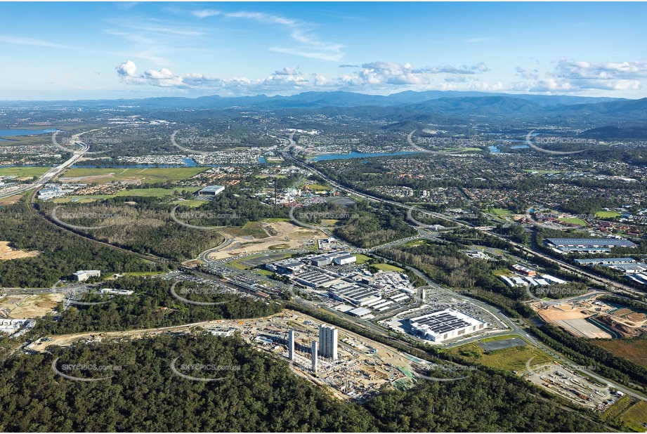 Aerial Photo Coomera Hospital Construction