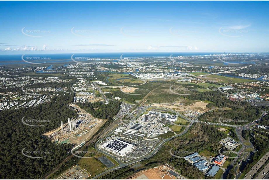 Aerial Photo Westfield Coomera QLD Aerial Photography