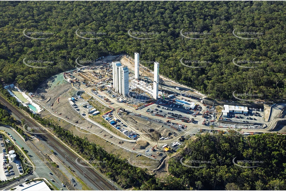 Aerial Photo Coomera Hospital Construction