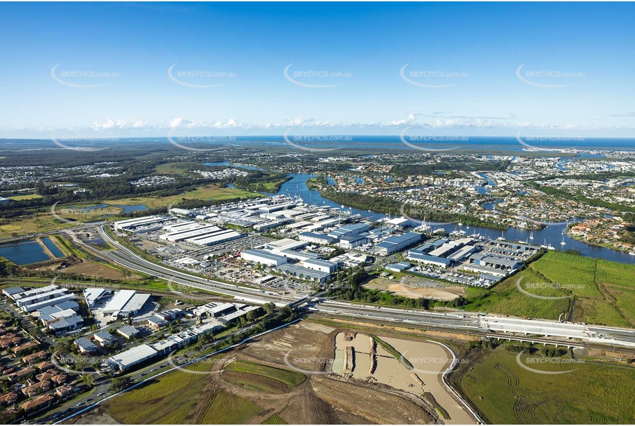Aerial Photo Gold Coast City Marina Precinct
