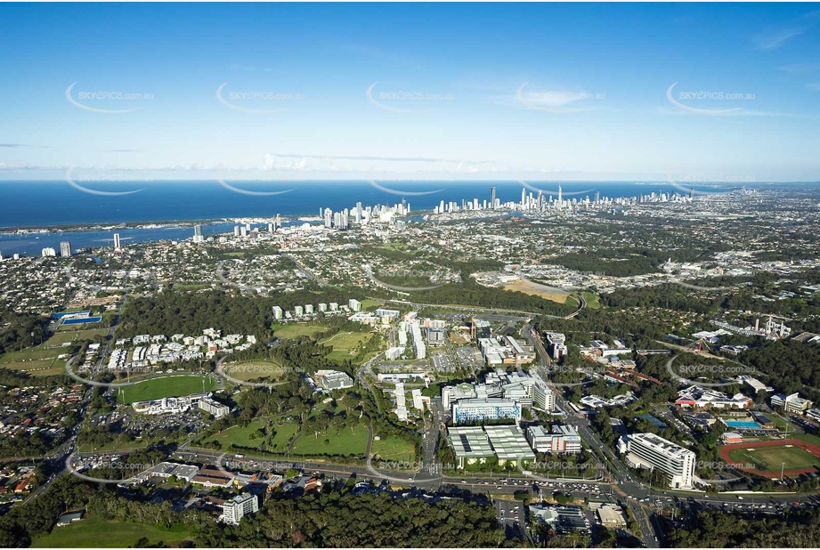 Gold Coast University Hospital Southport QLD Aerial Photography