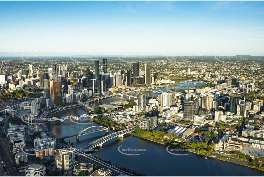 Aerial Photo South Brisbane QLD Aerial Photography
