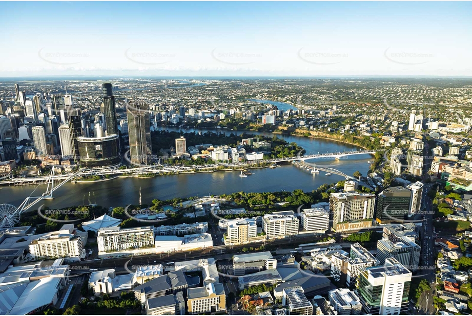 Aerial Photo South Brisbane QLD Aerial Photography