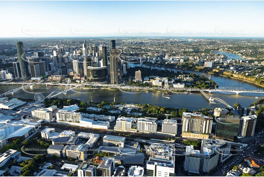 Aerial Photo South Brisbane QLD Aerial Photography
