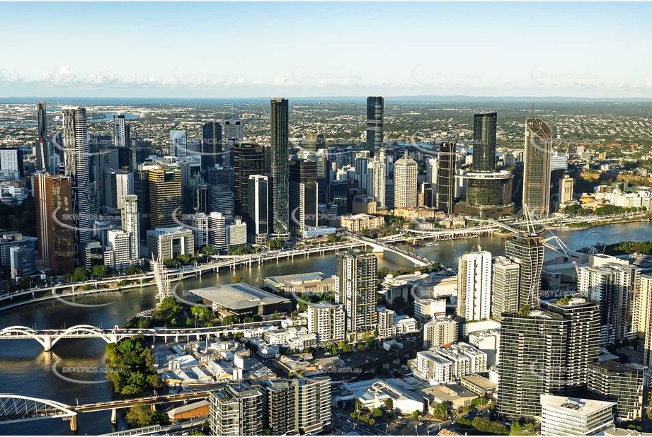 Aerial Photo South Brisbane QLD Aerial Photography