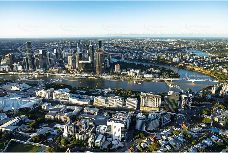 Aerial Photo South Brisbane QLD Aerial Photography