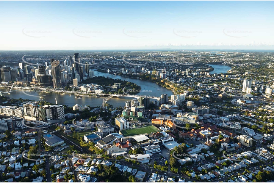 Aerial Photo South Brisbane QLD Aerial Photography