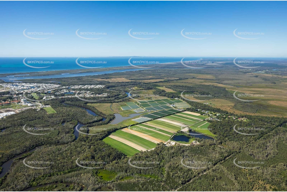 Daleys Turf Bells Creek QLD Aerial Photography