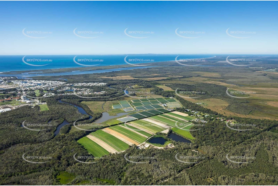 Daleys Turf Bells Creek QLD Aerial Photography