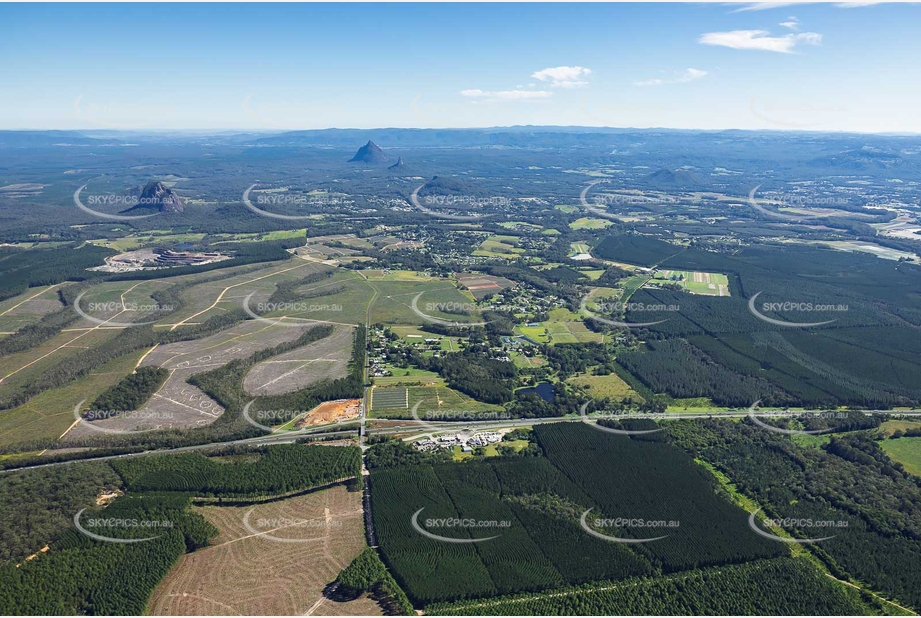Aerial Photo Coochin Creek QLD Aerial Photography