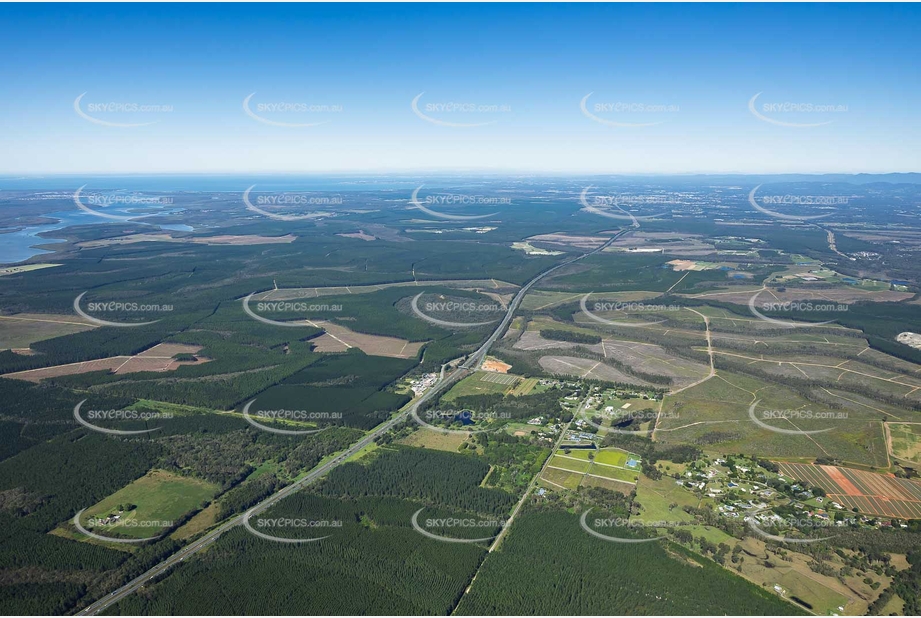 Aerial Photo Glass House Mountains QLD Aerial Photography