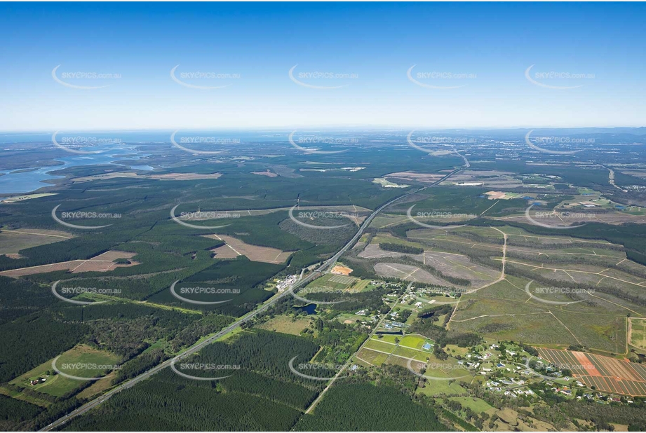 Aerial Photo Glass House Mountains QLD Aerial Photography