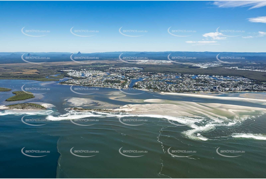 New Bribie Island Entrance At Caloundra QLD Aerial Photography