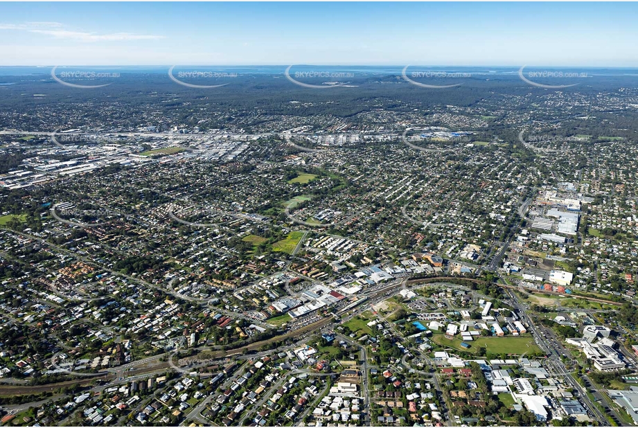 Aerial Photo Logan Central QLD Aerial Photography