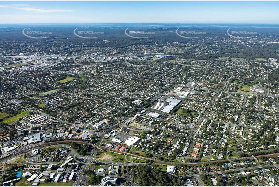 Aerial Photo Logan Central QLD Aerial Photography