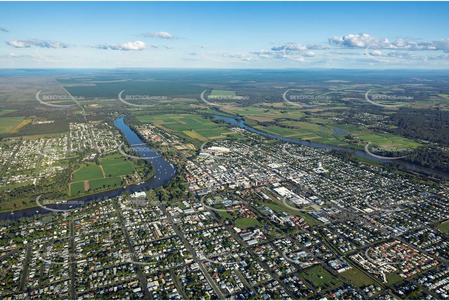 Aerial Photo Maryborough QLD Aerial Photography