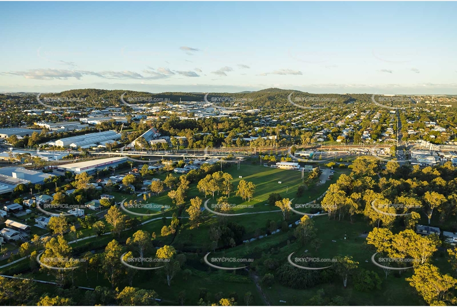 Rocklea Parklands At Sunset QLD Aerial Photography