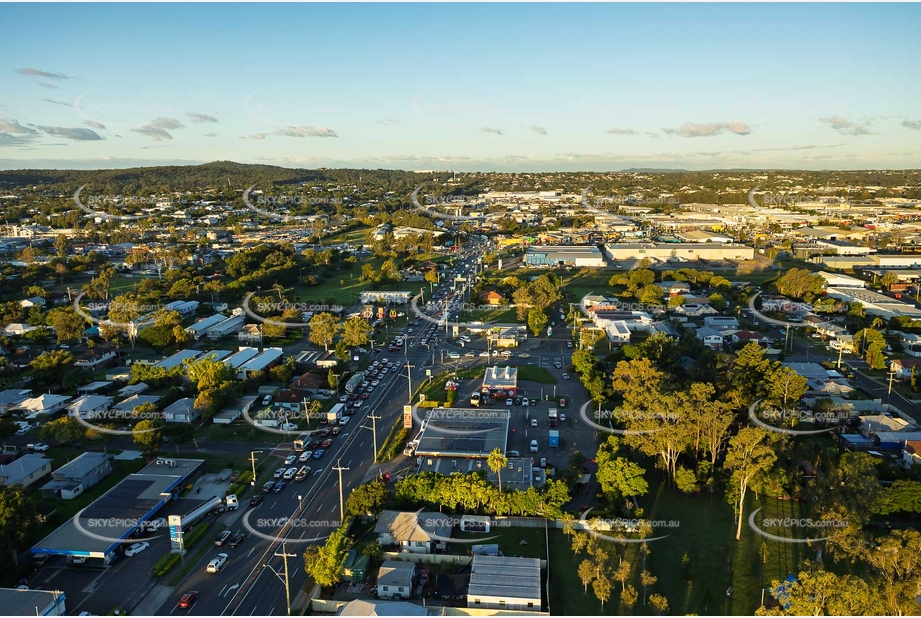 Sunset Aerial Photo Archerfield QLD Aerial Photography