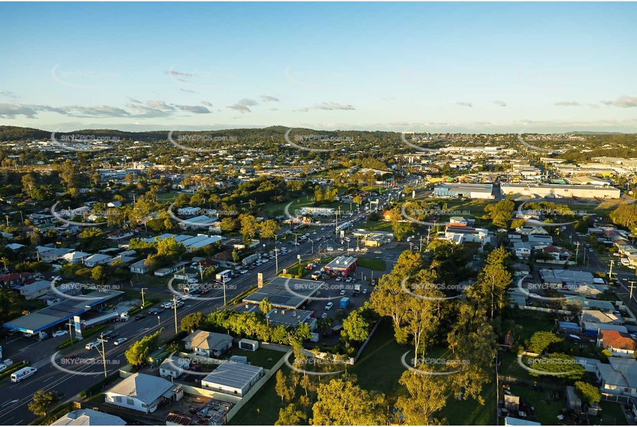 Sunset Aerial Photo Archerfield QLD Aerial Photography
