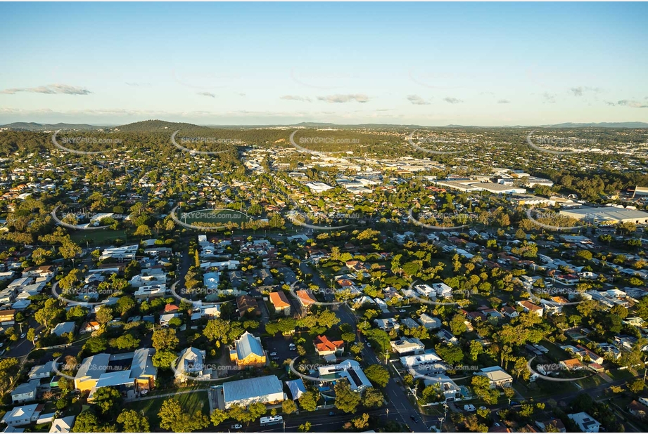 Sunset Aerial Photo Moorooka QLD Aerial Photography