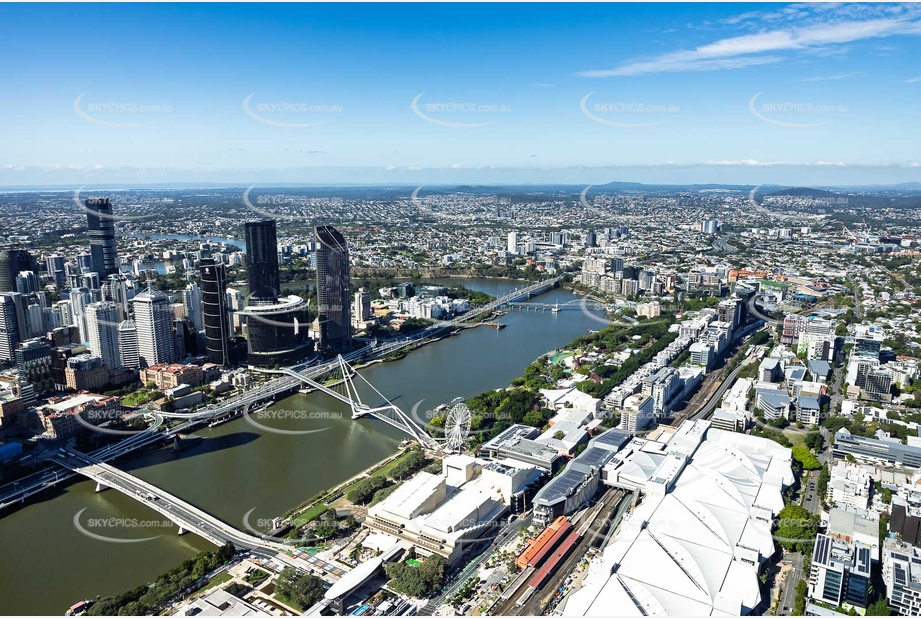 South Bank Brisbane QLD Aerial Photography