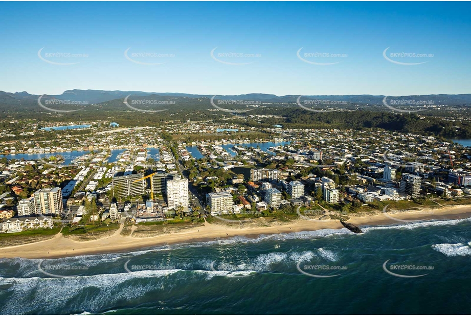Aerial Photo Palm Beach QLD Aerial Photography