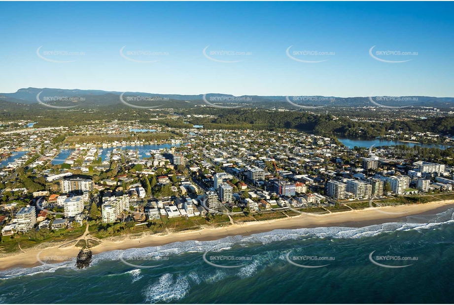 Aerial Photo Palm Beach QLD Aerial Photography