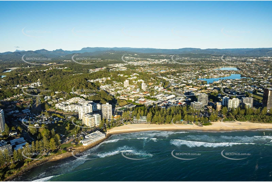 Aerial Photo Burleigh Heads QLD Aerial Photography