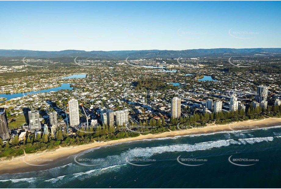 Aerial Photo Burleigh Heads QLD Aerial Photography