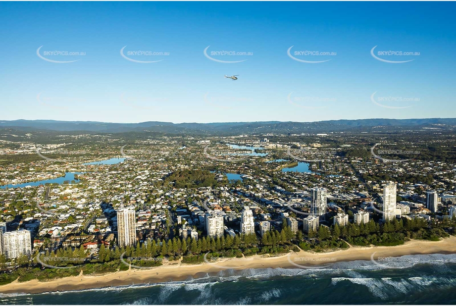 Aerial Photo Burleigh Heads QLD Aerial Photography