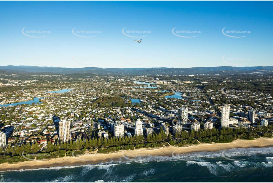 Aerial Photo Burleigh Heads QLD Aerial Photography