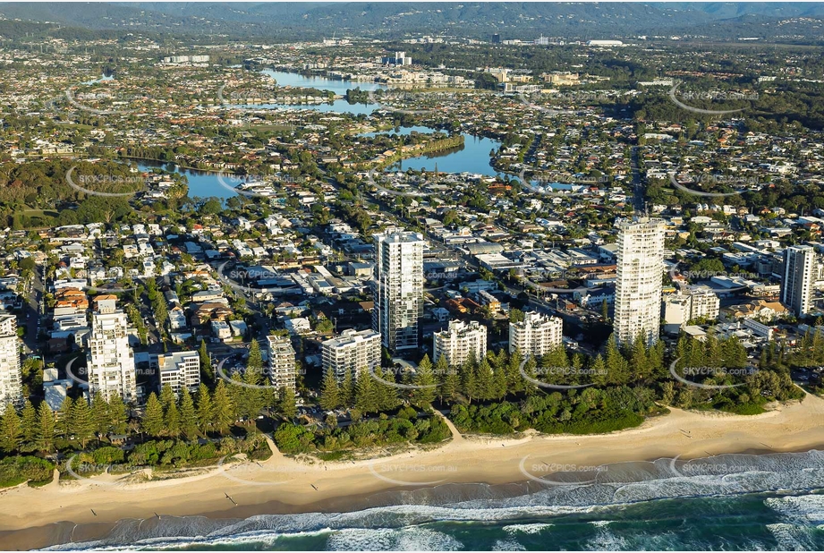 Aerial Photo Burleigh Heads QLD Aerial Photography
