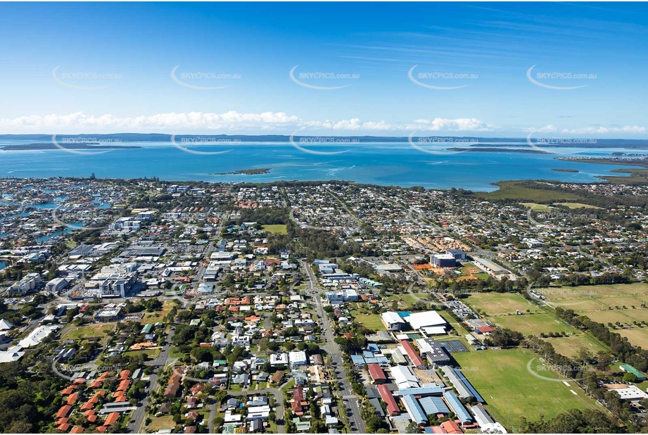 Aerial Photo Cleveland QLD Aerial Photography