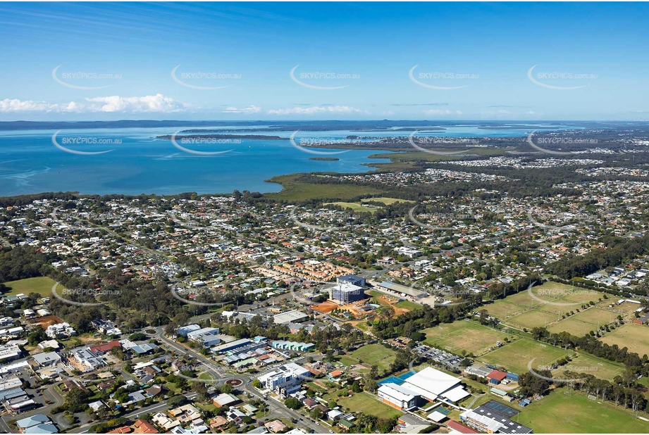 Aerial Photo Cleveland QLD Aerial Photography