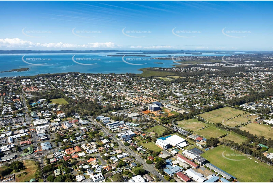 Aerial Photo Cleveland QLD Aerial Photography