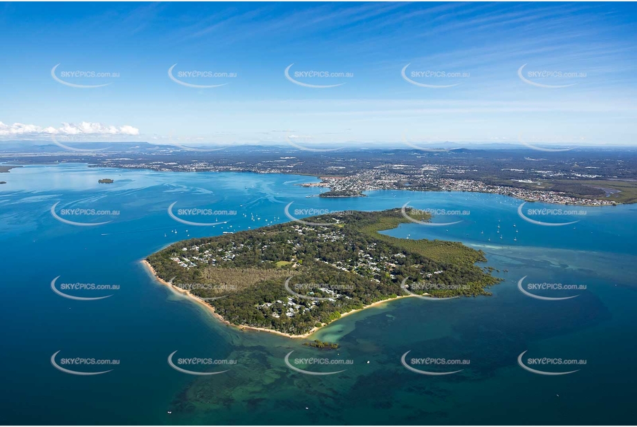 Aerial Photo Coochiemudlo Island QLD Aerial Photography