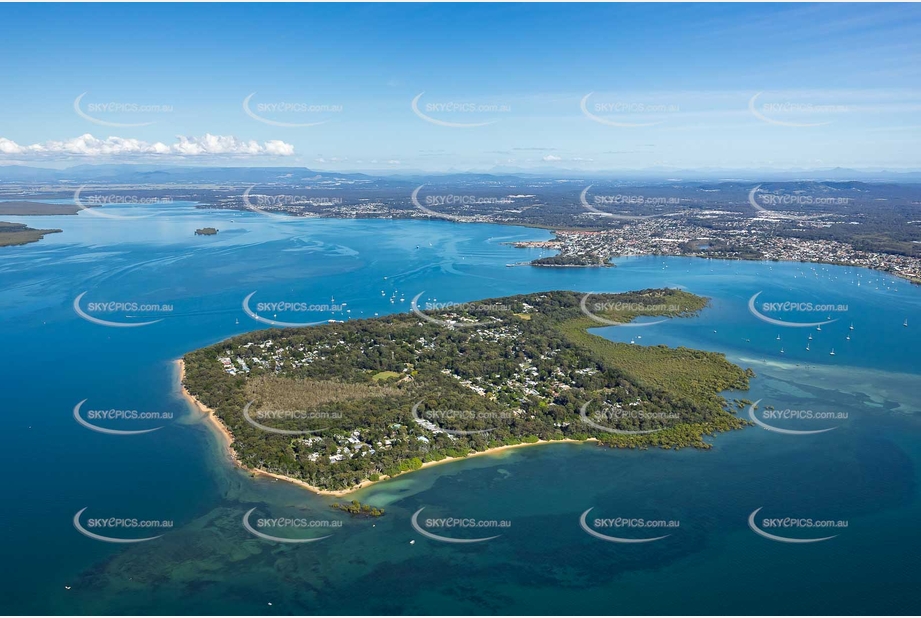 Aerial Photo Coochiemudlo Island QLD Aerial Photography