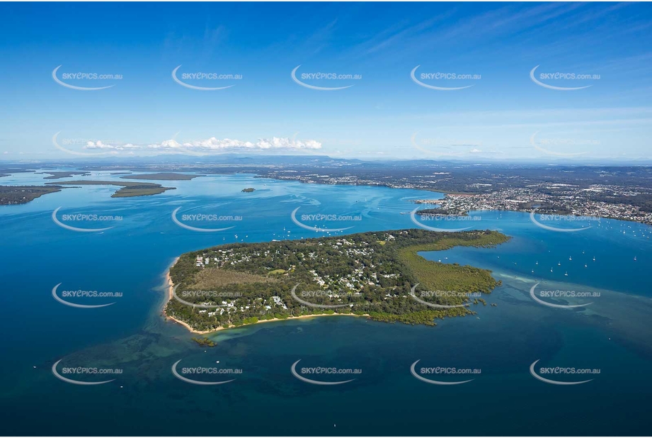 Aerial Photo Coochiemudlo Island QLD Aerial Photography