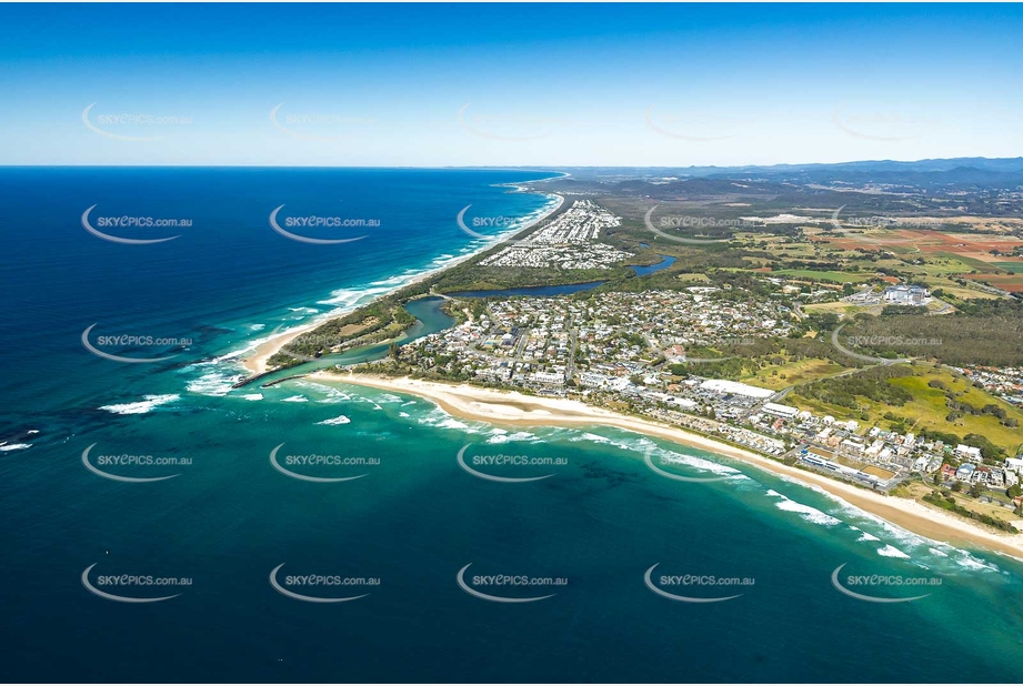 Aerial Photo Kingscliff NSW Aerial Photography