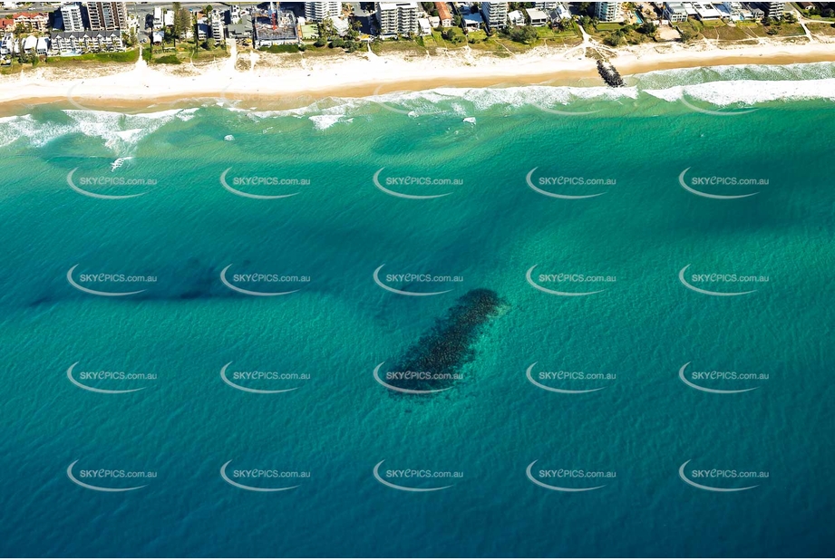 Artificial Reef at Palm Beach QLD Aerial Photography
