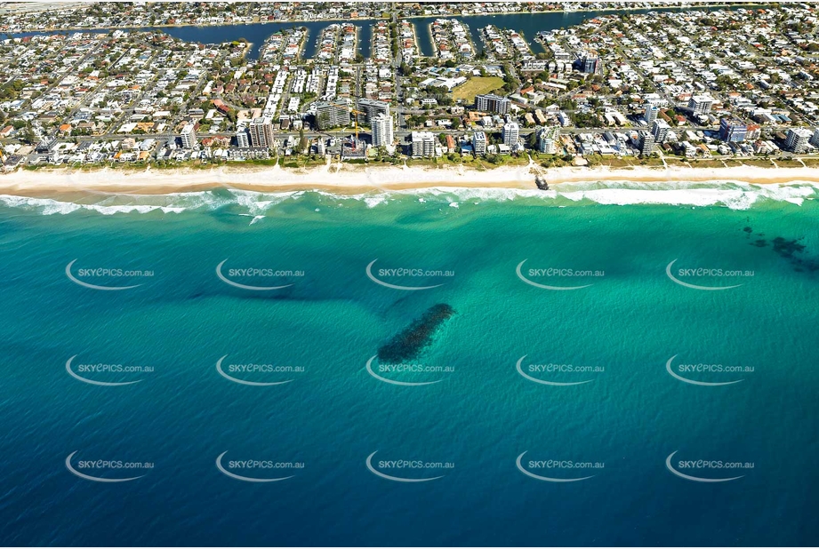 Artificial Reef at Palm Beach QLD Aerial Photography