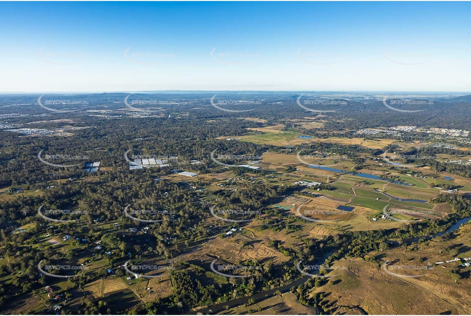 Aerial Photo Chambers Flat QLD Aerial Photography