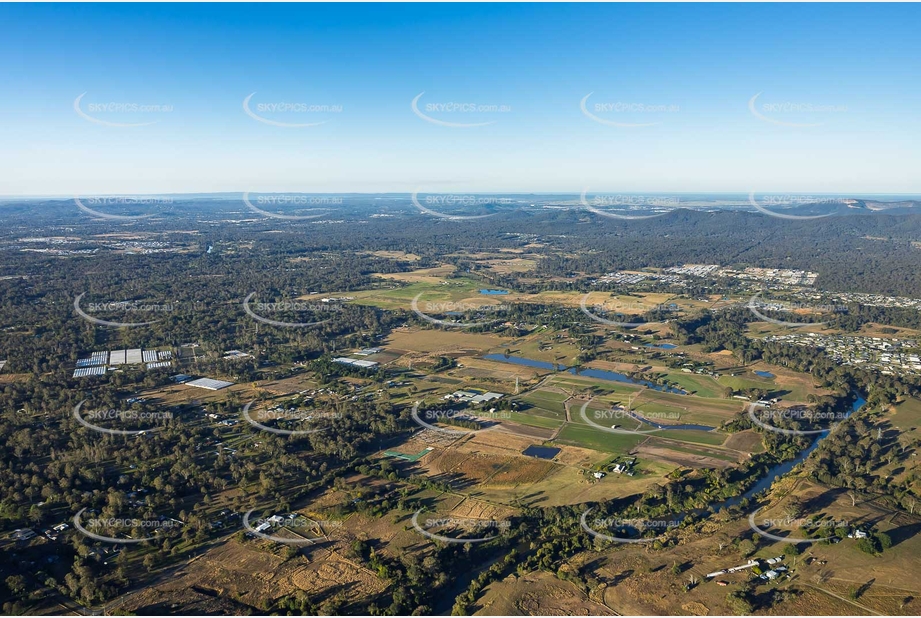 Aerial Photo Chambers Flat QLD Aerial Photography