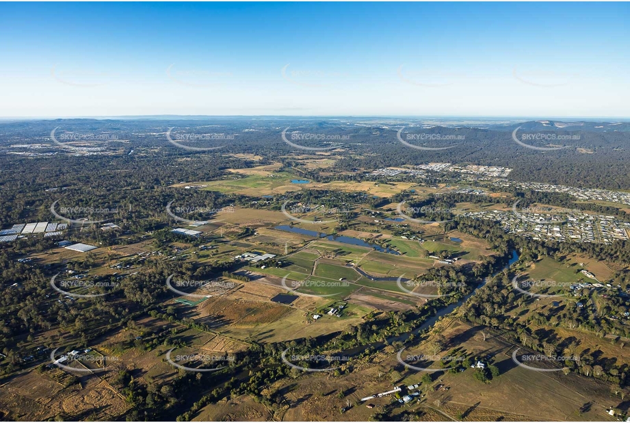 Aerial Photo Chambers Flat QLD Aerial Photography