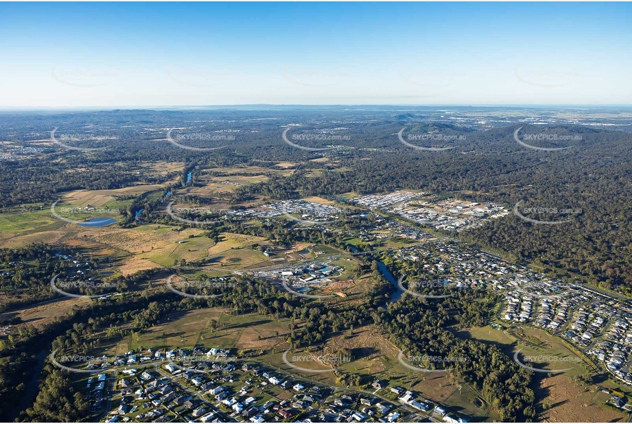 Aerial Photo Chambers Flat QLD Aerial Photography