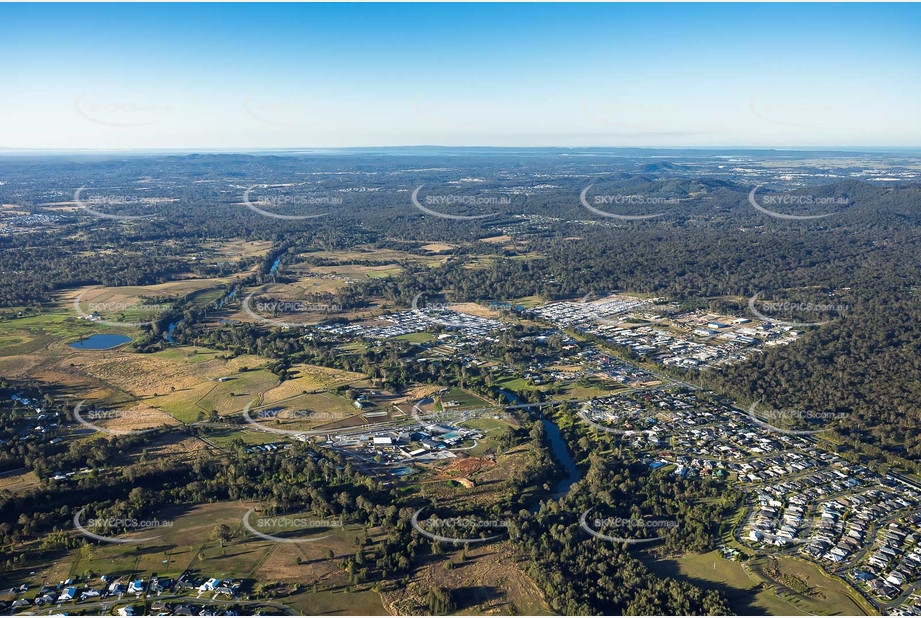 Aerial Photo Chambers Flat QLD Aerial Photography