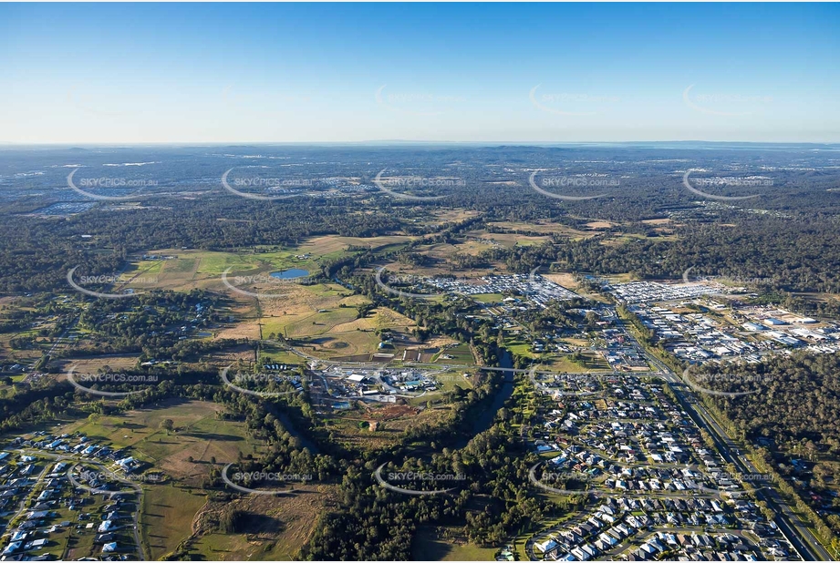 Aerial Photo Chambers Flat QLD Aerial Photography